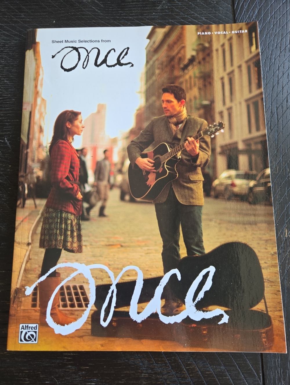 Once Sheet Music Selections Piano Vocal Guitar Songbook Glen Hansard and Markéta